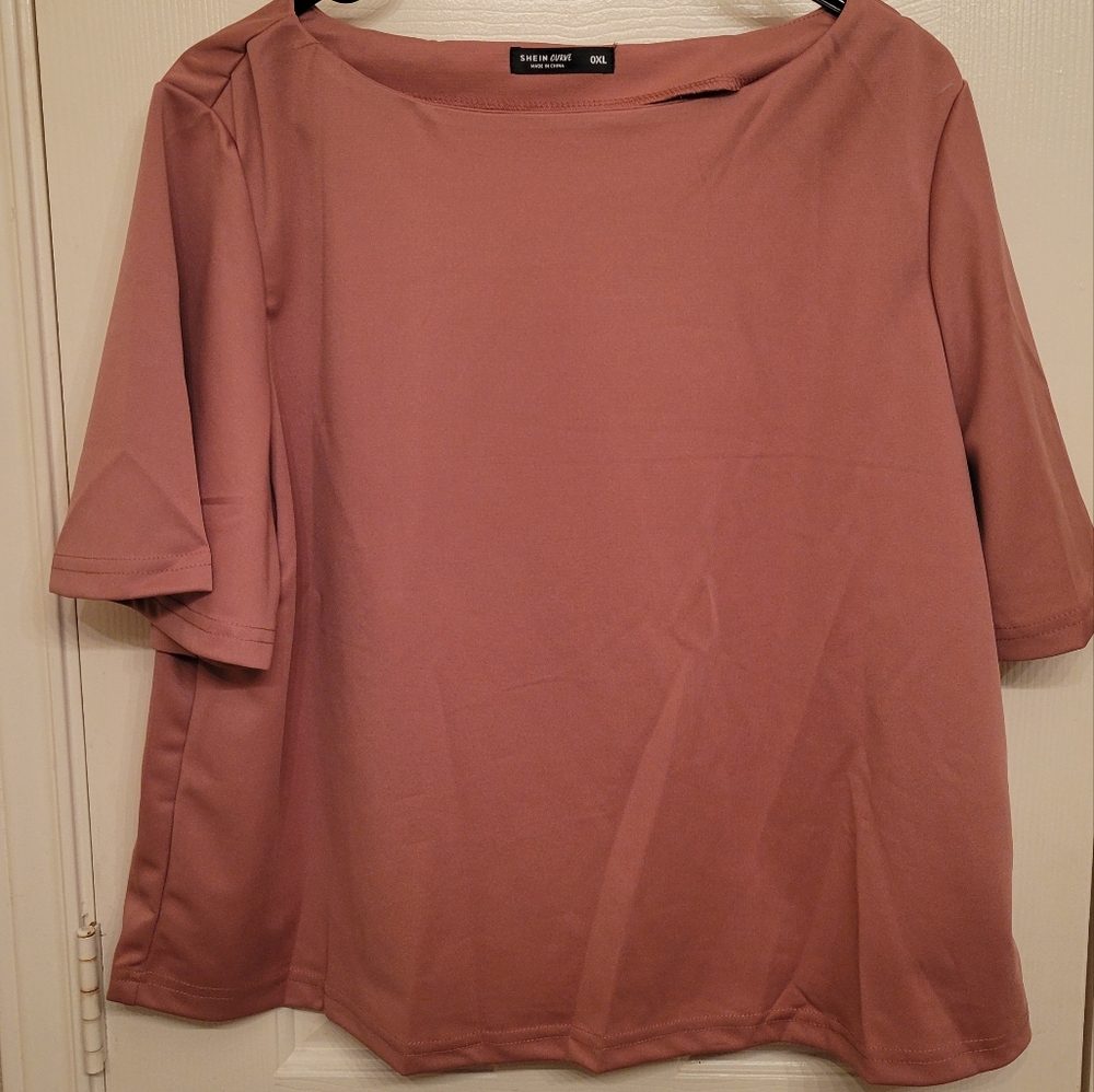 Pink Boxy Shirt